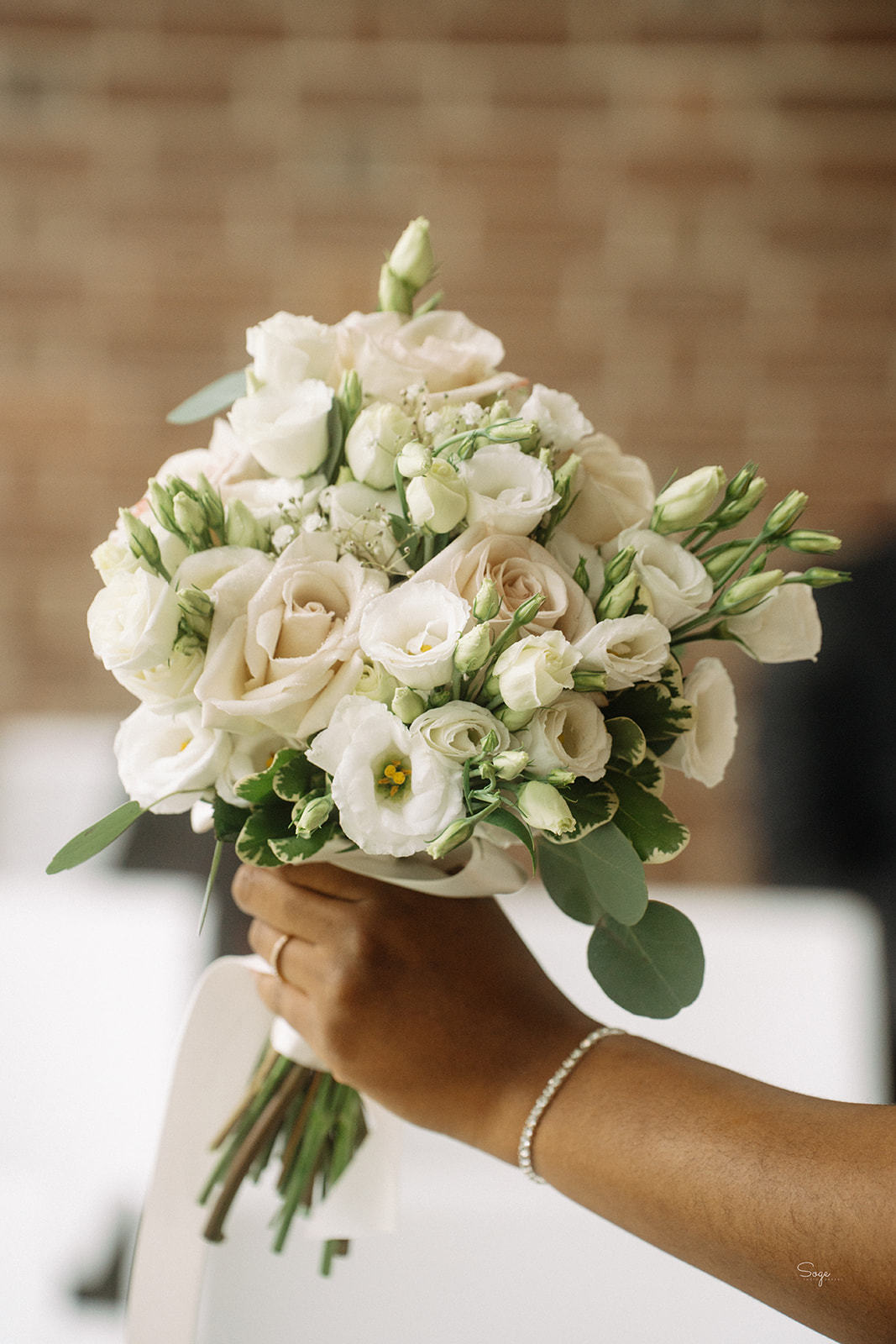 Florist at York civil centre wedding chamber