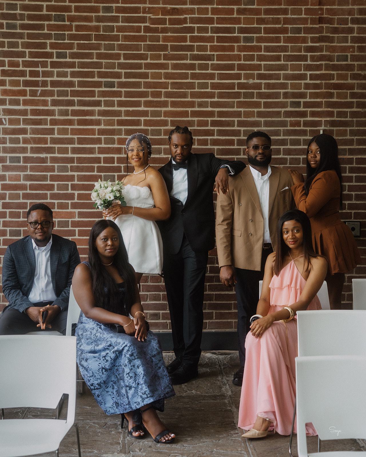 Candid wedding photography during intimate civil ceremony Toronto