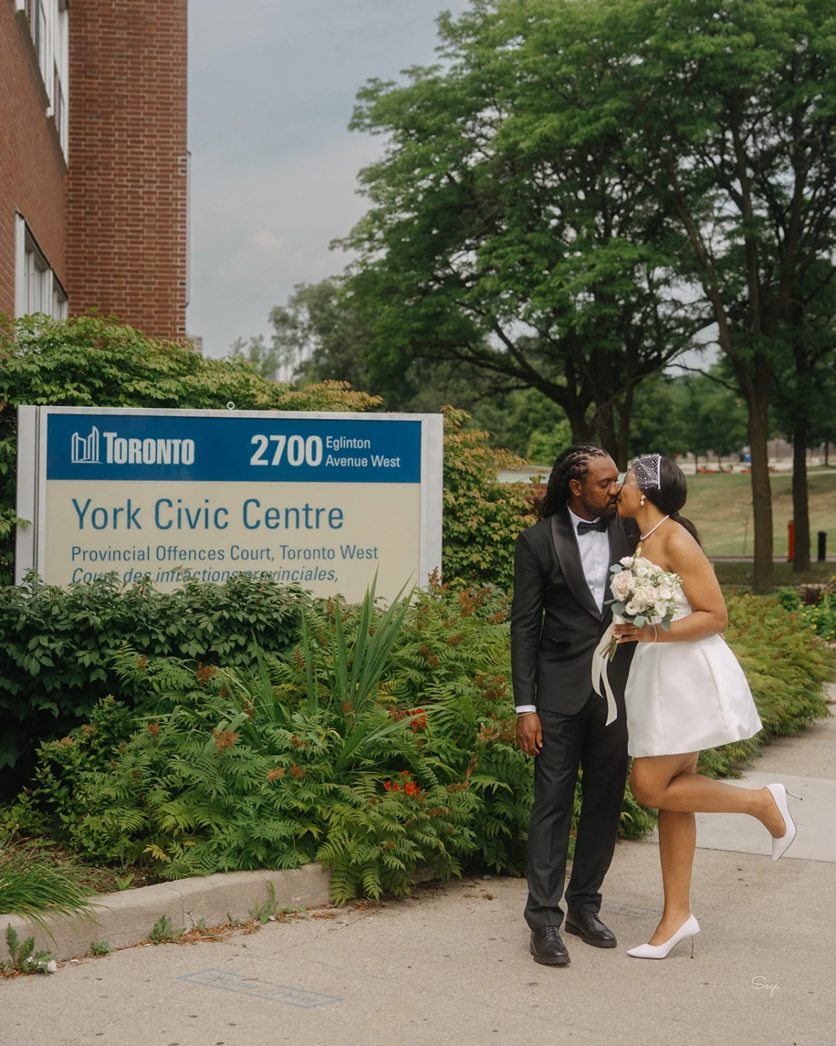 Gloria & Ebukar’s Civil Wedding at York Civic Centre, Toronto, Ontario