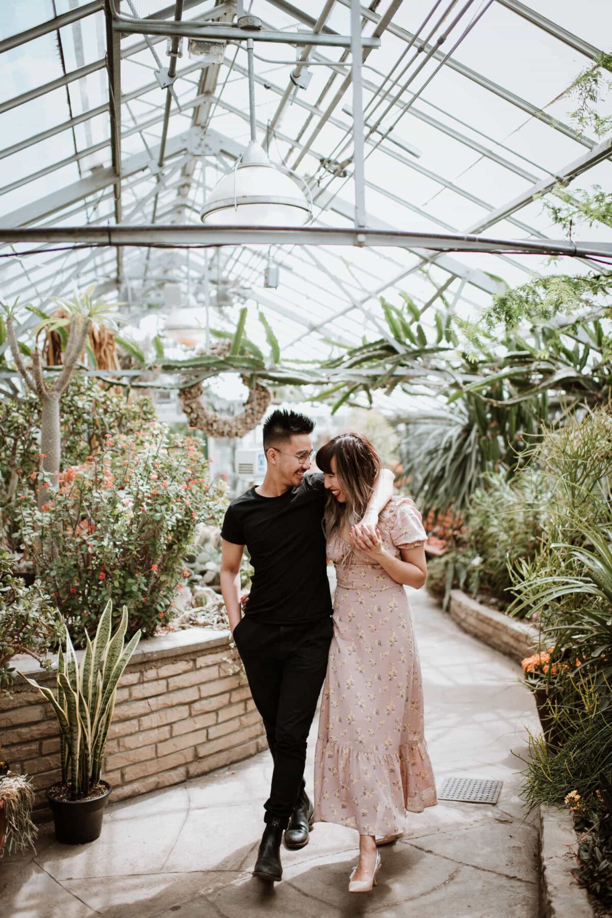 Allan Gardens Engagement Photo