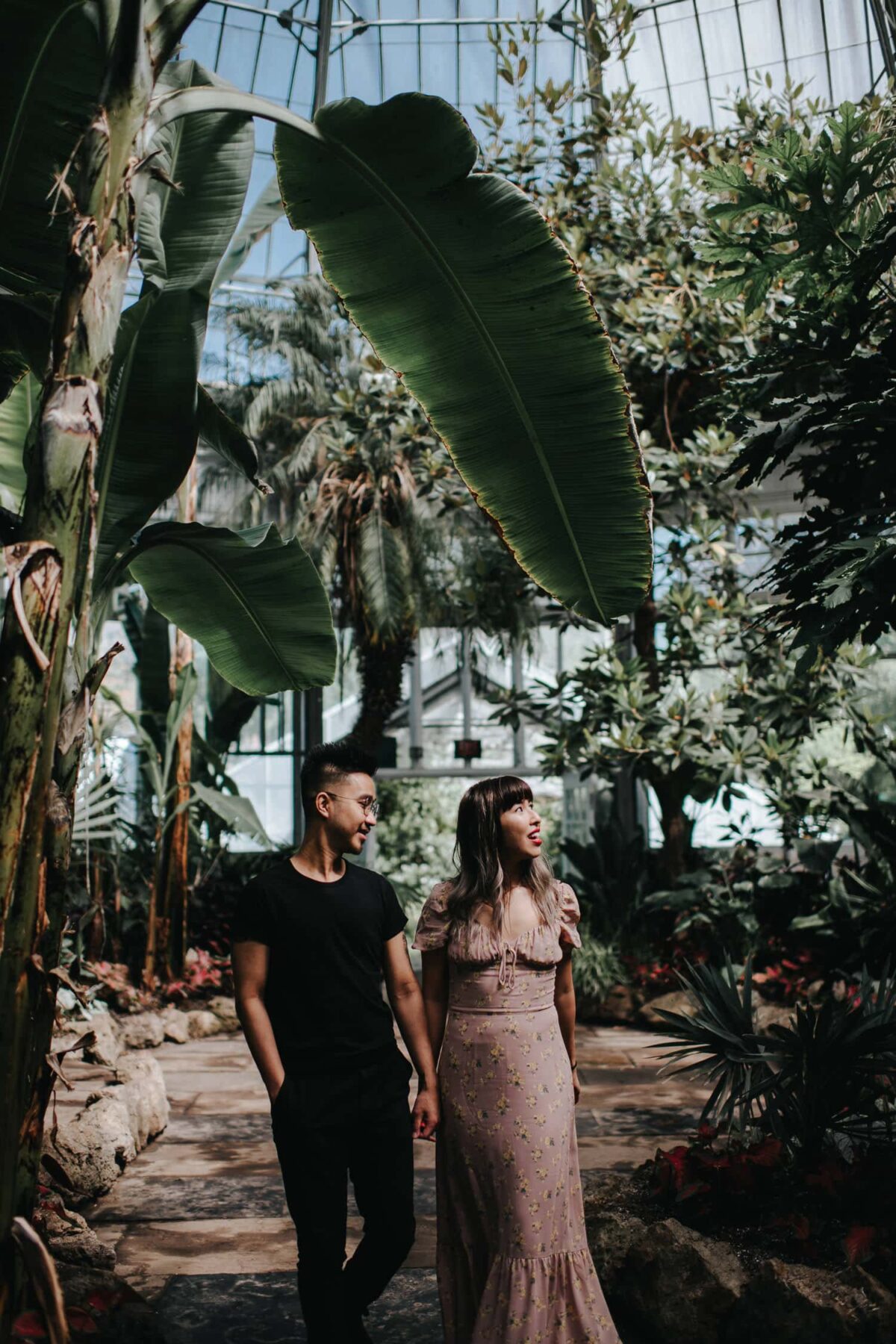 Allan Gardens Engagement Photo
