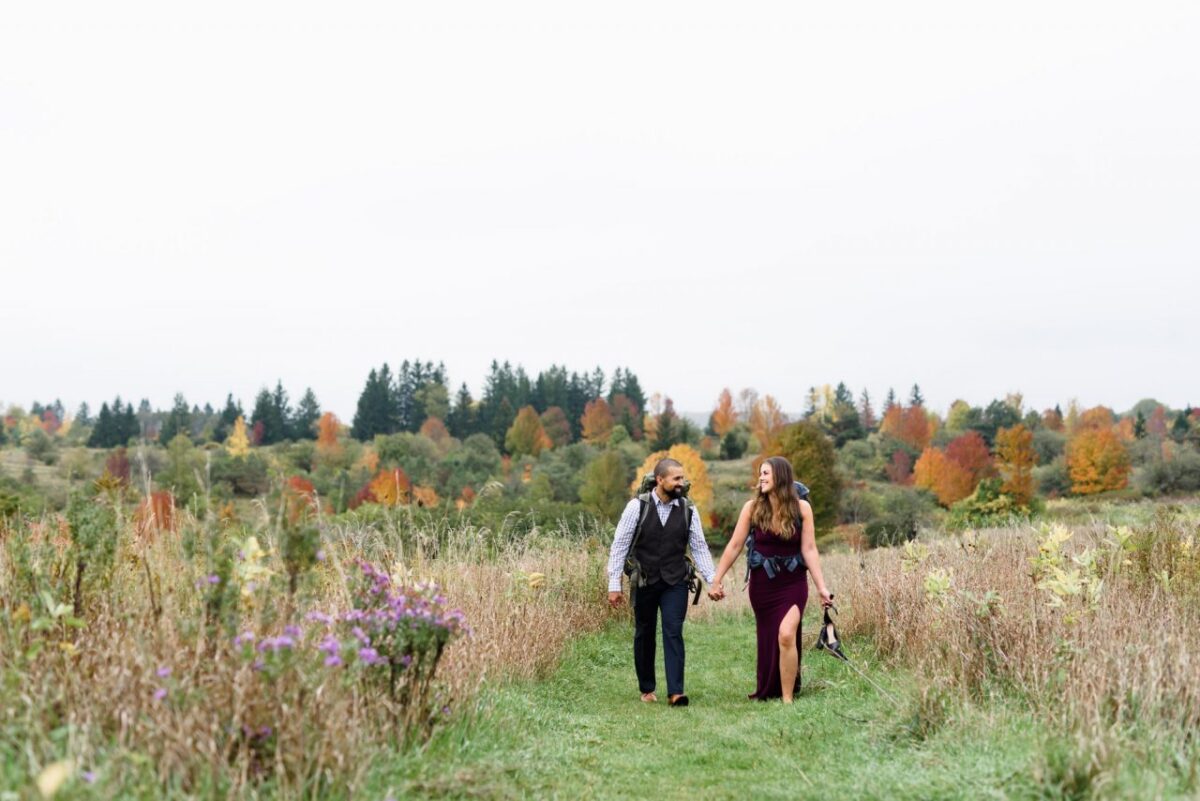 Forks of the Credit Provincial Park engagement phpotoshoot
