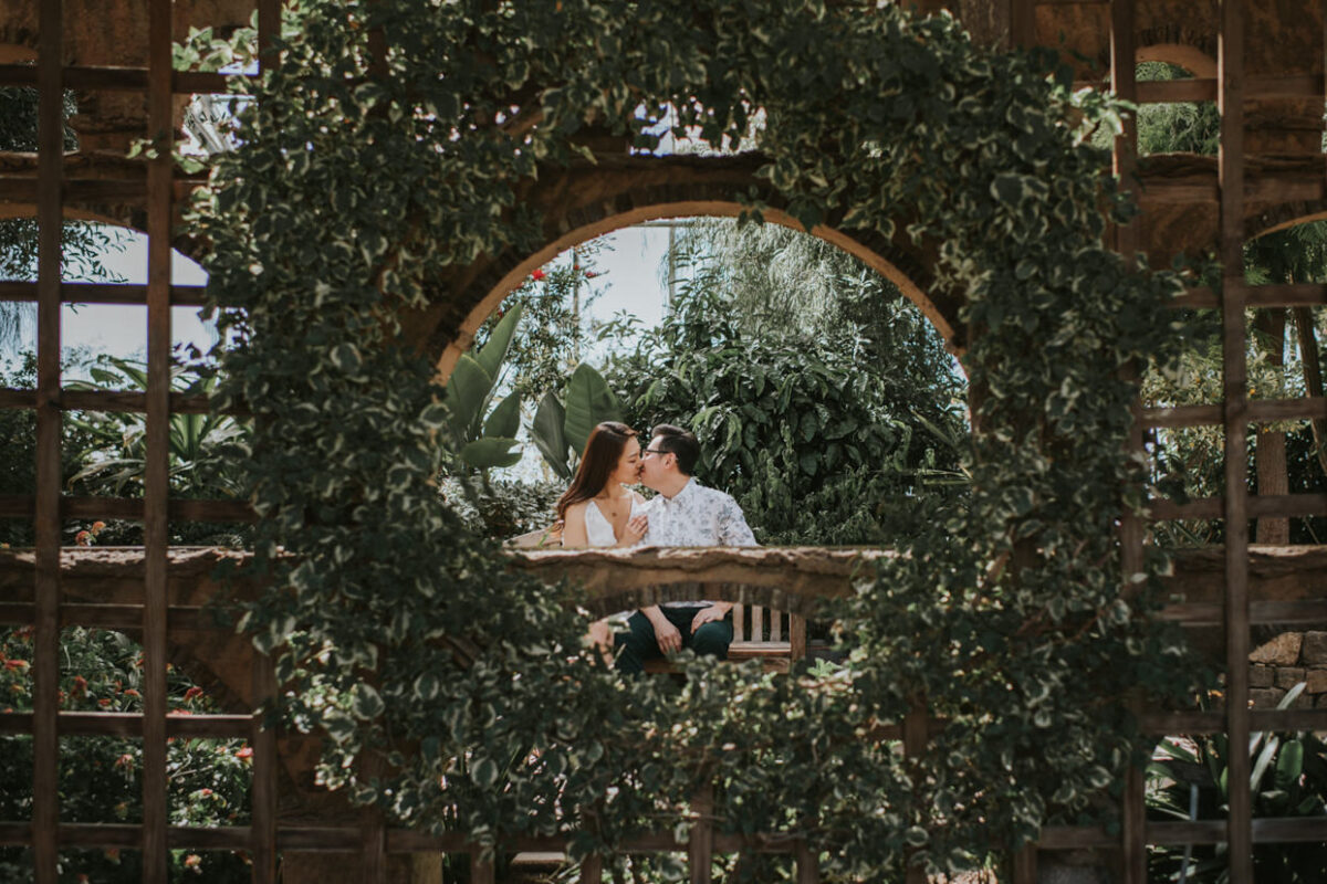 Royal Botanical Gardens Engagement Photo
